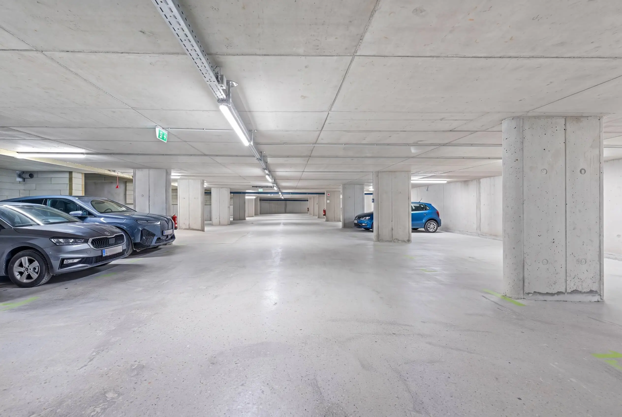 Stellplätze der Wohnhausanlage Hochstraße in Bad Vöslau